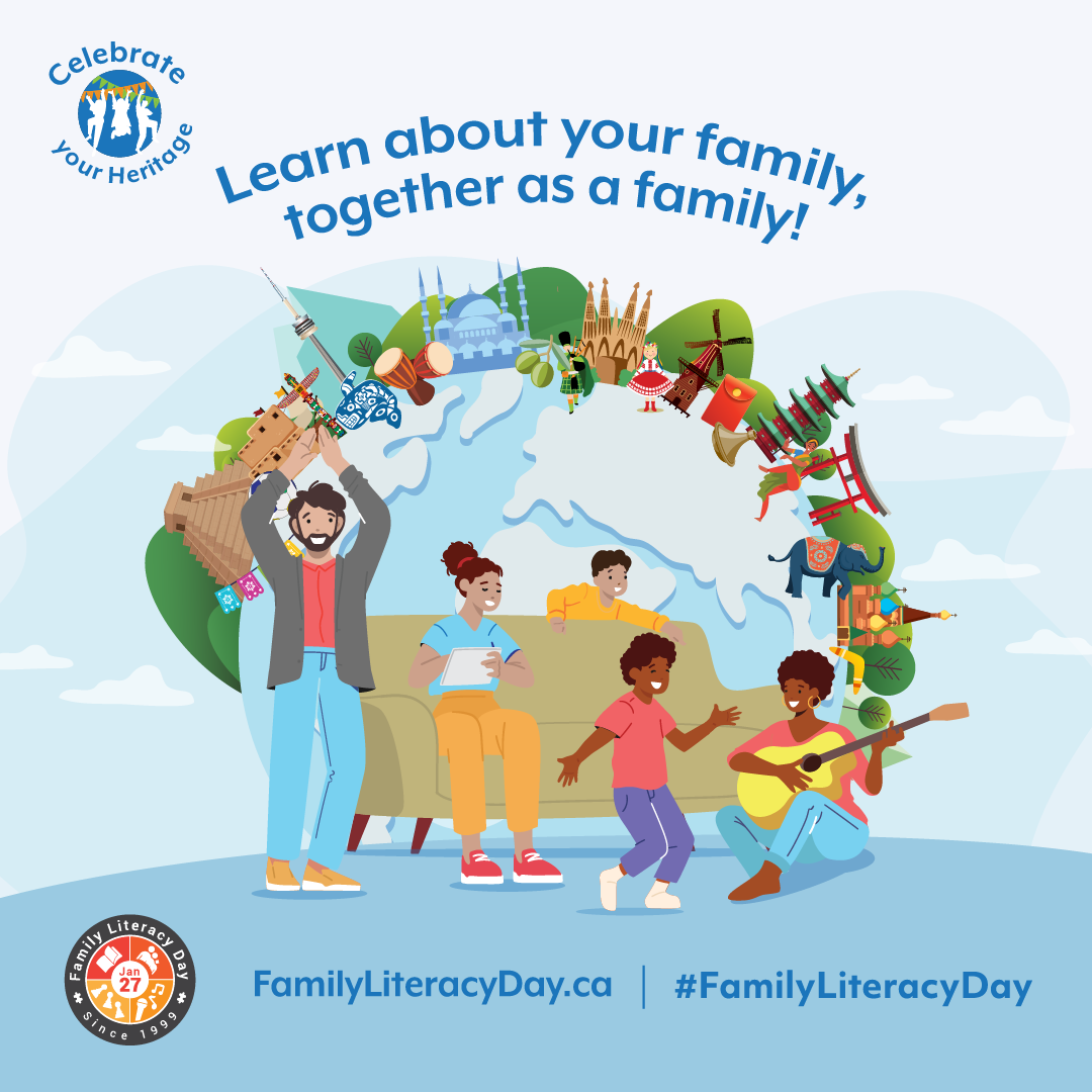 Family Literacy Day 2023 Celebrate Your Heritage! Literacy